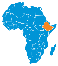 Mappa Etiopia