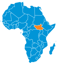 South Sudan Map