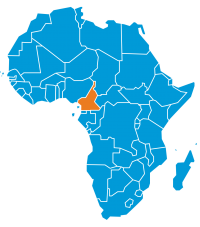 Mappa Camerun