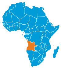 Angola Map
